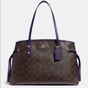 🆕 Coach signature drawstring purse F57842👜